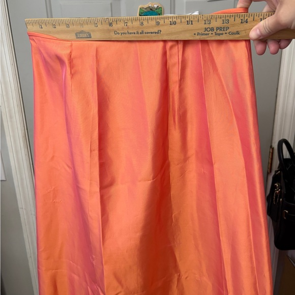 Jessica McClintock Orange Maxi Skirt - Picture 6 of 6